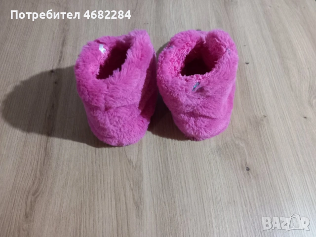 Детски топли пухени пантофи ботушки, снимка 6 - Детски пантофи - 54629473