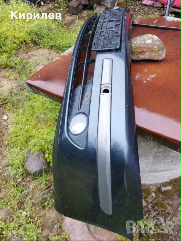 Предна броня с халогени  за Renault Laguna II  (2001 - 2007), снимка 4 - Части - 54584212