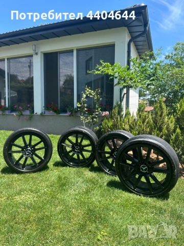 Джанти за Mercedes-benz 5x112 Спорт пакет 19, снимка 4 - Гуми и джанти - 55031709