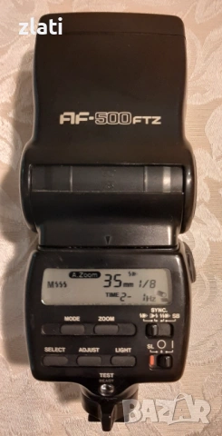 Pentax AF-500FTZ, снимка 4 - Светкавици, студийно осветление - 54663504