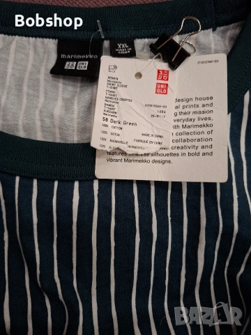 Дамска тениска MARIMEKKO&UNIQLO, снимка 3 - Тениски - 54498269