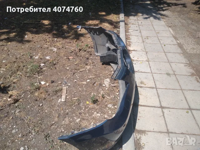 Предна броня БМВ ,5е60, снимка 3 - Части - 55343095