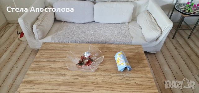 ☕ Модерна холна масичка с долен рафт, снимка 3 - Маси - 55112212