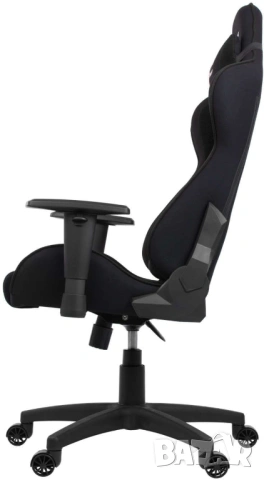 Гейминг стол Arozzi - Mezzo V2 Fabric, черен, снимка 3 - Столове - 54799782