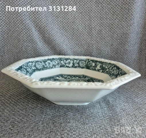 Винтидж салатна купа/чиния Villeroy & Boch "Burgenland" (Германия), снимка 6 - Чинии - 54758657