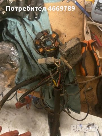 Aprilia rx50 am6 двигател продава се на части, снимка 4 - Мотоциклети и мототехника - 54308761