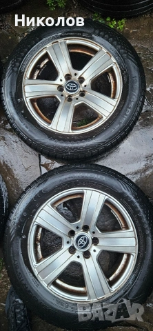 5/100/15 toyota avensis prius 4 бр. лети джанти с гуми, снимка 4 - Гуми и джанти - 38738401
