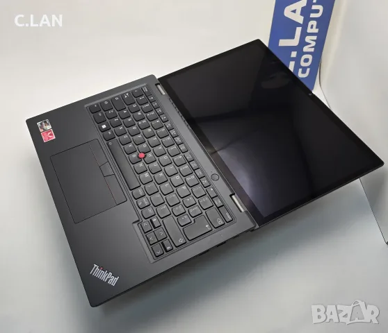 Lenovo ThinkPad L13 Yoga Gen 4 AMD Ryzen 5 PRO 7530U/16GB/256SSD/FHD/Touchscreen/Подсветка, снимка 7 - Лаптопи за работа - 55319986