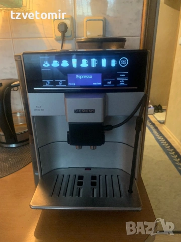 кафе машина siemensEQ6 s300, снимка 5 - Кафемашини - 54430105