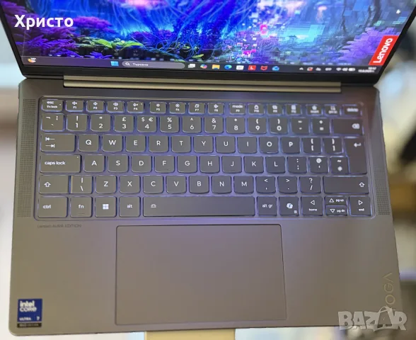 Лаптоп Lenovo Yoga Slim 7 14ILL10, Core Ultra 7 256V, 16GB RAM, 1TB SSD, Intel Arc, снимка 7 - Лаптопи за работа - 55666817