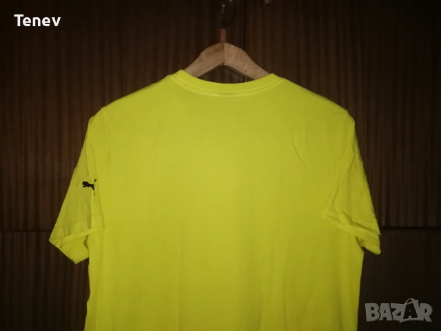 Borussia Dortmund Puma оригинална памучна тениска  Борусия Дортмунд DERBY Sieg Aubameyang Reus , снимка 3 - Тениски - 52897091
