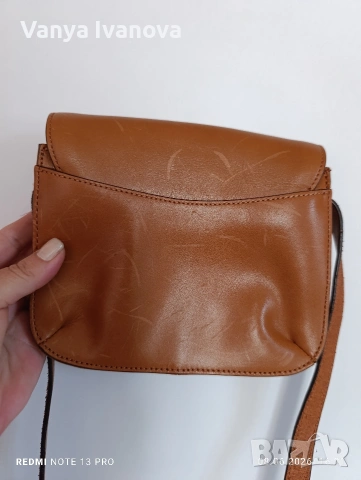 Ralph Lauren мини чанта от естествена кожа , снимка 6 - Чанти - 54822530