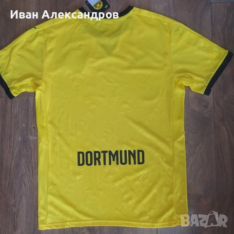 Нова фланелка Puma Борусия Д разм.М офиц.реплика, снимка 3 - Футбол - 54985671
