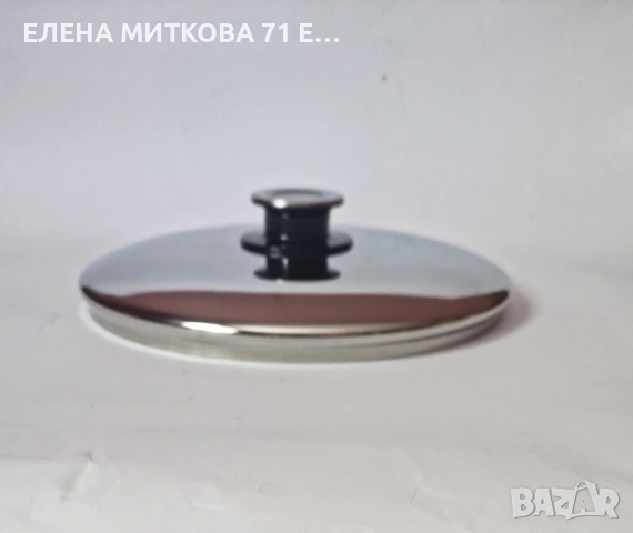 Голяма и масивна тенджера на Цептер от неръждаема стомана,с термо капак, снимка 10 - Съдове за готвене - 54464684