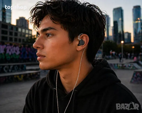 Чисто нови запечатани в целофан професионални слушалки IEM KZ ZS10 Pro X с микрофон ​ , снимка 5 - Слушалки и портативни колонки - 55382285