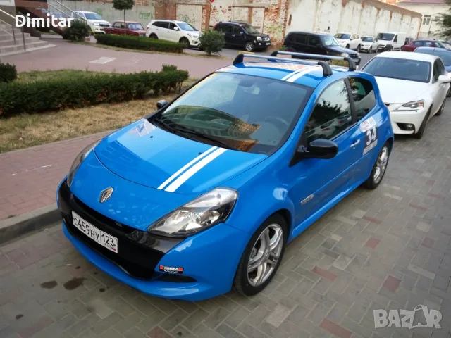 Renault Clio III Оригинален багажник за покрив (напречни греди, рейлинг, релси), снимка 3 - Аксесоари и консумативи - 55665416