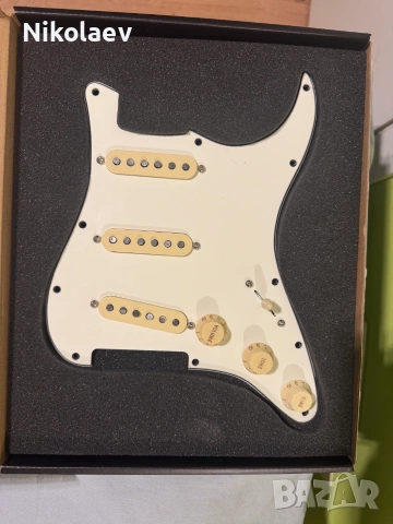 Pre-Wired Strat Pickguard , снимка 5 - Китари - 55259166
