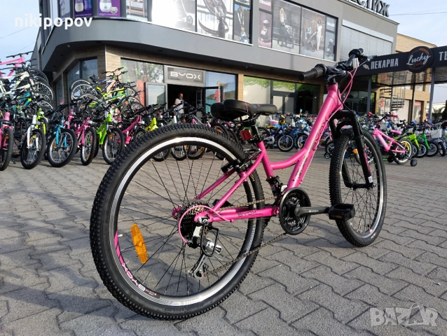 X Велосипед 24" PRINCESS розов, снимка 10 - Велосипеди - 54398248