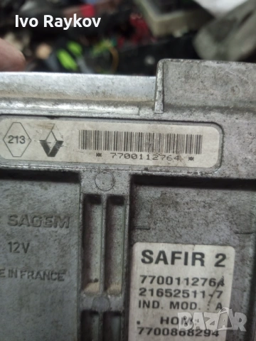 ECU, Sagem ,  Renault Clio II  7700112764, снимка 5 - Части - 42876444
