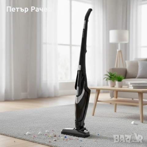 Безжична прахосмукачка 2 в 1 с Li-ion батерия, 8 kPa, 22.2V - Вертикална и ръчна прахосмукачка без т