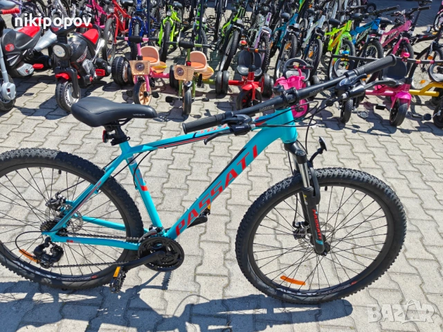 BG Алуминиев велосипед 27.5" EGBERT син, снимка 3 - Велосипеди - 54335033