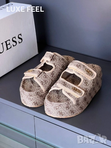 Guess 🤎Дамски Чехли , снимка 4 - Чехли - 54635033