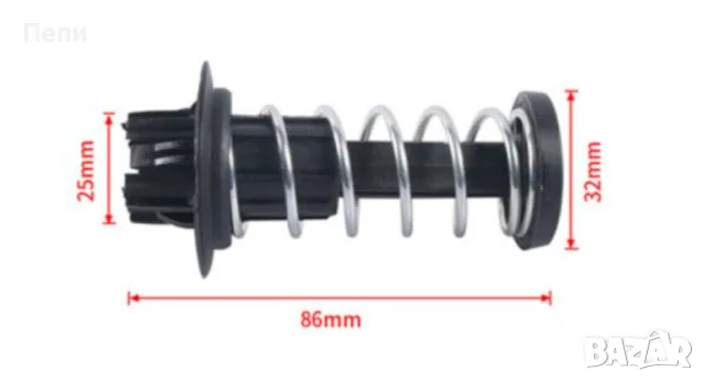 Пружини за преден капак, за Mercedes W204, W212, X204, C300, C350, E550, снимка 3 - Части - 55347419
