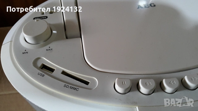 AEG CD-USB касетофон, снимка 3 - Радиокасетофони, транзистори - 54439620