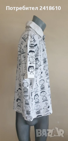 Lacoste X Peanuts Unisex Limited Pique Cotton Classic Fit  Size 4 - M НОВО! ОРИГИНАЛ! Мъжка Тениска!, снимка 3 - Тениски - 55137711