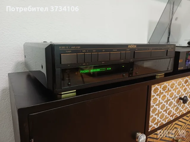Усилвател Revox B 250-S, снимка 6 - Ресийвъри, усилватели, смесителни пултове - 55419758