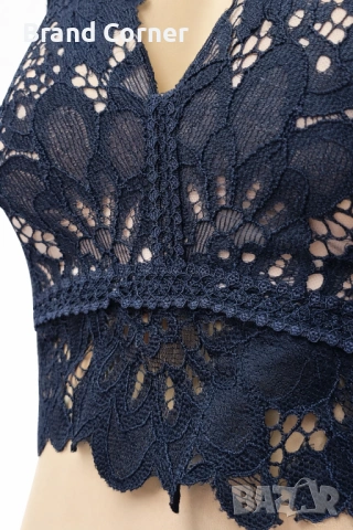 Hunkemöller комплект черно дантелено бельо – сутиен 75D и бикини S, снимка 4 - Бельо - 54550638
