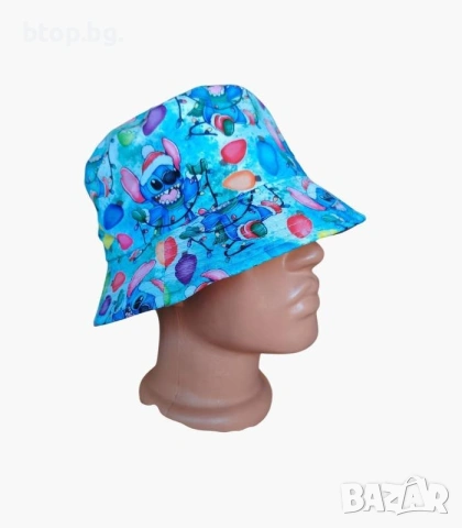 Лятна шапка Stitch , снимка 2 - Шапки, шалове и ръкавици - 55080343