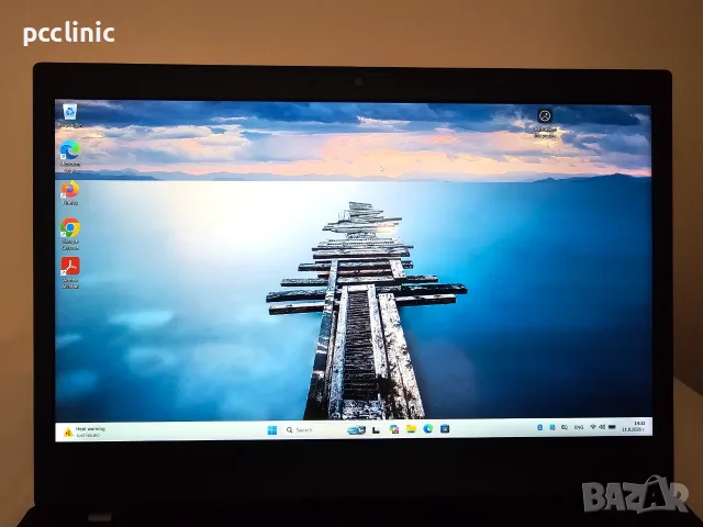 Lenovo ThinkPad L14 Gen 2  14" | Intel Pentium Gold 7505 | 8GB RAM | 128GB SSD | TOUCH |5ч. Батерия, снимка 2 - Лаптопи за работа - 55626431