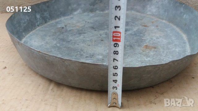кована възрожденска бакърена тава за погачи , снимка 9 - Антикварни и старинни предмети - 54034112