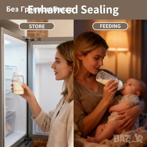 Нови Стъклени шишета за кърма 240 мл, 4 броя комплект BPA-free, широк отвор, снимка 5 - Други - 55169555