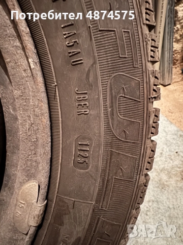 зимни гуми с джанти 165/70/14, снимка 2 - Гуми и джанти - 55622058