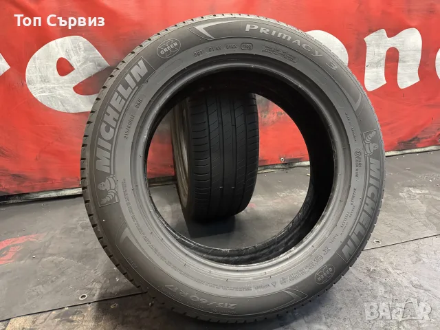 215 60 17, Летни гуми, Michelin Primacy3, 2 броя, снимка 5 - Гуми и джанти - 55436766