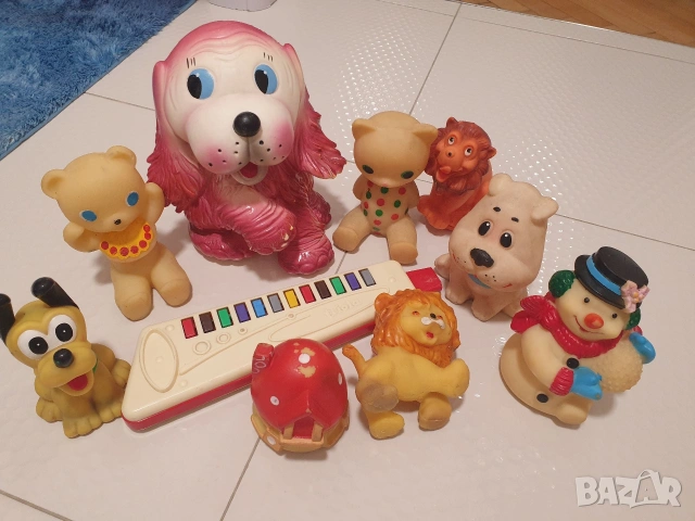 Стари гумени играчки, снимка 8 - Колекции - 55092280