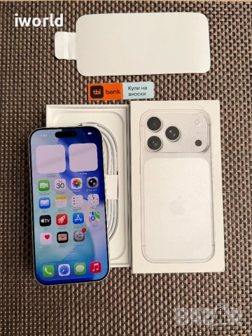 НОВ❗️ ГАРАНЦИЯ❗️ iPhone 17 Pro ⚠️Лизинг от 41€/мес ⚠️ Silver  256Gb, снимка 9 - Apple iPhone - 55119728