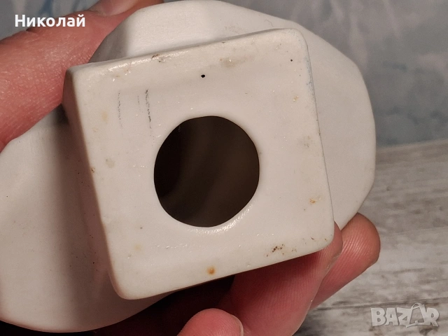 Съветски Руски Порцеланов Бюст Полонски Завод Порцелан Бисквит Николай Островски, снимка 8 - Антикварни и старинни предмети - 54580513
