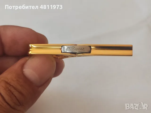 Оригинална игла за вратовръзка S.T. Dupont, снимка 2 - Колекции - 55612578