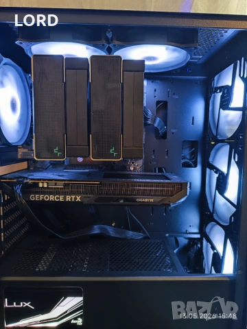 Геймърски Ryzen 7 7800X3D, RTX 5050 8GB, RAM 32GB DDR5, SSD 512GB NVME