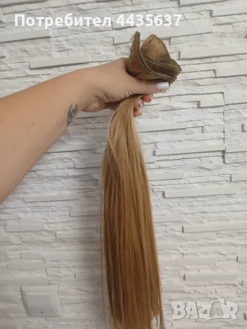 Естествена коса, снимка 2 - Аксесоари за коса - 55409399