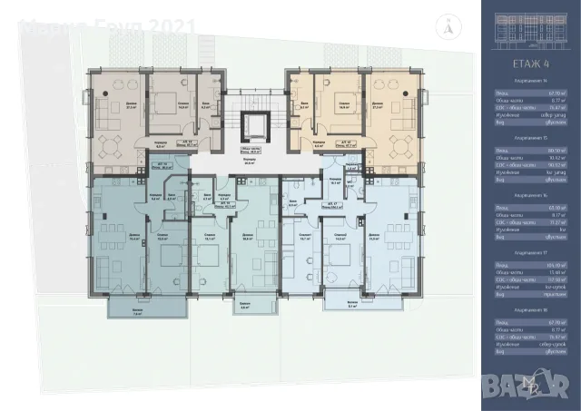 🏡 НОВО ПРЕДЛОЖЕНИЕ ОТ АГЕНЦИЯ ЗА НЕДВИЖИМИ ИМОТИ „МАРИЯ ГРУП 2021“ 🏡, снимка 5 - Апартаменти - 55576057