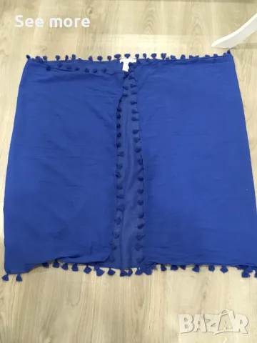 SEAFOLLY Australia Cotton Gauze Sarong  шал, снимка 7 - Шалове - 55395265