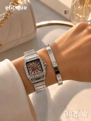 часовник и гривна cartier , снимка 6 - Дамски - 55342391