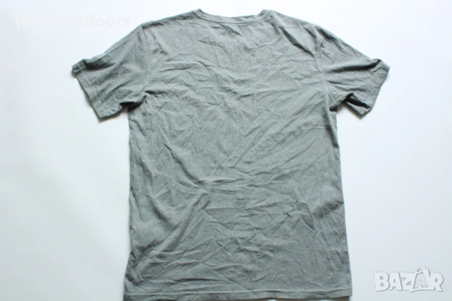 FJALLRAVEN Logo t-shirt - мъжка тениска, размер М, снимка 5 - Спортни дрехи, екипи - 54754332