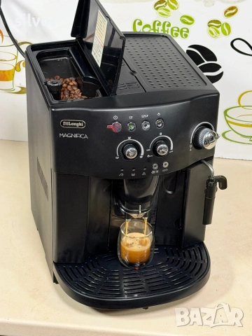 Кафемашина кафе автомат delonghi magnifica с гаранция