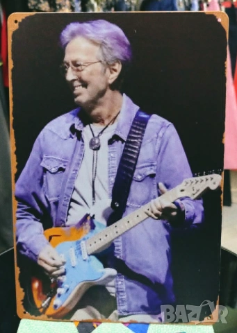 Eric Clapton-метална табела(плакет)