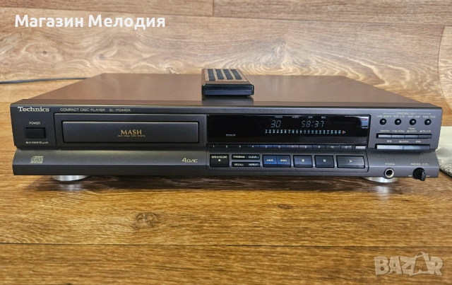 CD Player Technics SL-PG440A – Колекционерско състояние с оригинално дистанционно и книжка., снимка 6 - Декове - 54143217